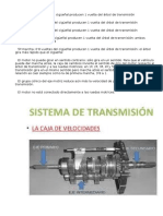 El Motor No Está Conectado Directamente a Las Ruedas Motrices