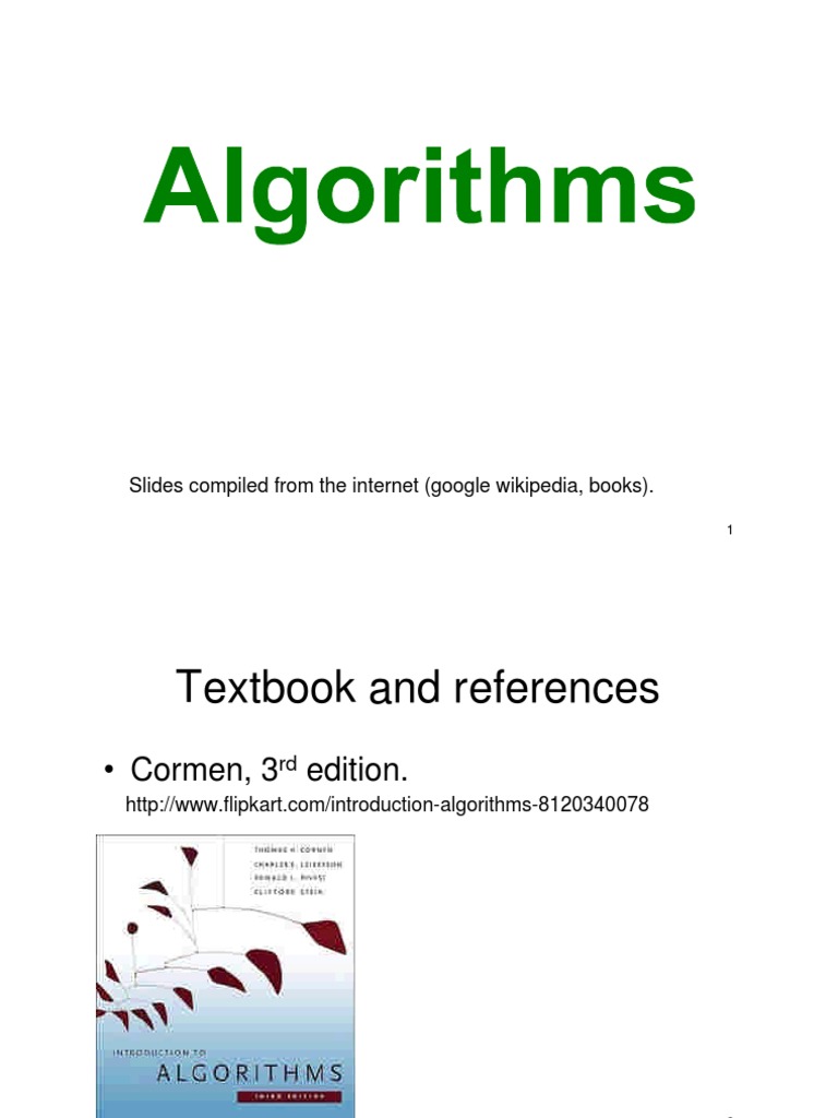 Intro to Advanced Applied Algorithms Nitk 2013 | Time Complexity | Vertex  (Graph Theory)