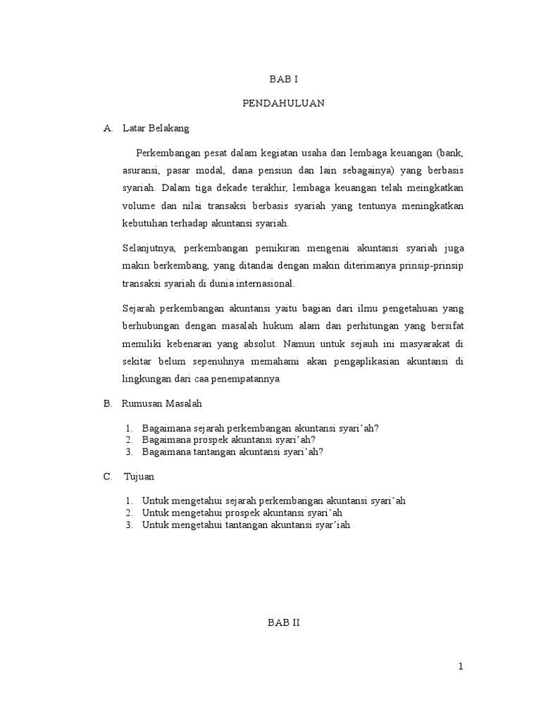 Makalah Akuntansi Syariah