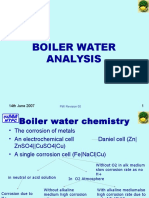 Boiler Water Chemistry