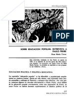 Torres Rosa Maria Entrevista A Paulo Freire PDF