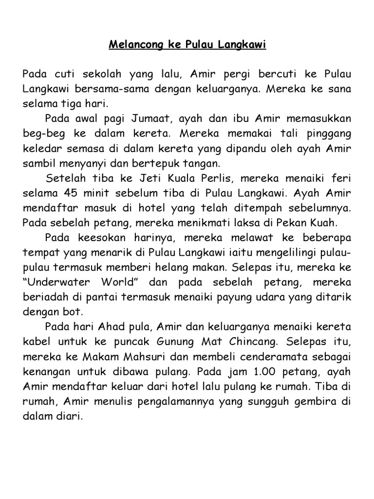 Contoh Surat Lawatan Sambil Belajar Ke Zoo Negara