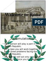 Roman Republic Simulation