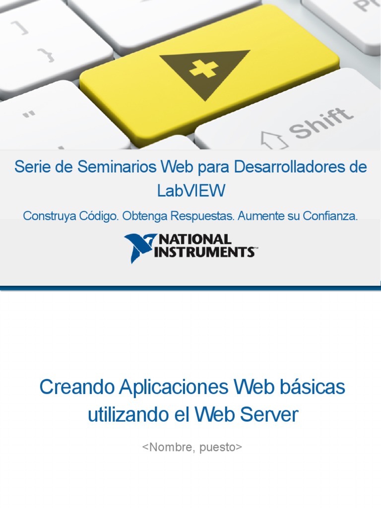 Seminarios Web de LabVIEW 2023 | PDF | Script Java | Red mundial
