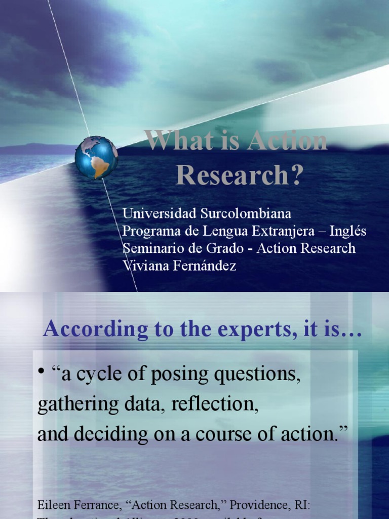 Action Research | PDF | Career & Growth | Science & Mathematics