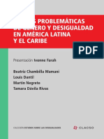 Nuevas Problematicas De Genero y Desigualdad en América Latina y el Caribe