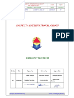 Emergency Procedures for Inspecta International Group