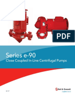 Bell Gossett Series e 90 Close Coupled in Line Centrifugal Pumps Brochure