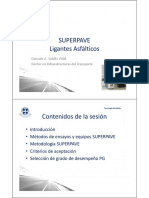 SUPERPAVE Ligantes