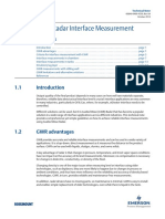 Technical Note Guided Wave Radar Interface Measurement Data