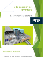 Costo de Posesión Del Inventario