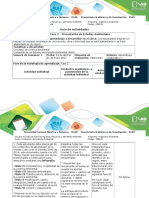 Guía de Actividades y Rúbrica de Evaluación - Fase 2 – Presentación de Estudios Ambientales