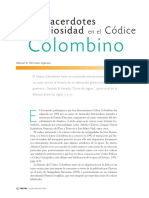 Ritos, Sacerdotes y Religiosidad en El Codice Colombino