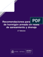 Recomendaciones Tuberias Drenaje Saneamiento Cedex PDF