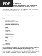 Projeto Cinco Sentidos.odt