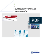 Curriculum y carta presentación taller