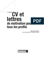 100 CV Et Lettres de Motivation Pour Tous Les Profils