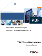 TAC Vista 5 - Manual Operare