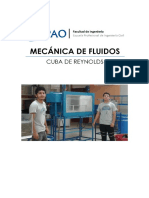 Mecanica de Fluidos "Cuba de Reynolds"