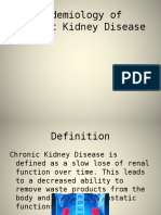 Epidemiology of Chronic Renal Disease