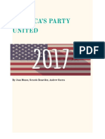 America'S Party United: By: Juan Munoz, Gerardo Benavidez, Andrew Guerra