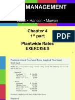 Ch04_plantwide Rates_normal Costing Ppt - 1st Part Exercises Extra Solutions Students