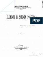 Elementi Di Scienze Politiche (Mosca) PDF