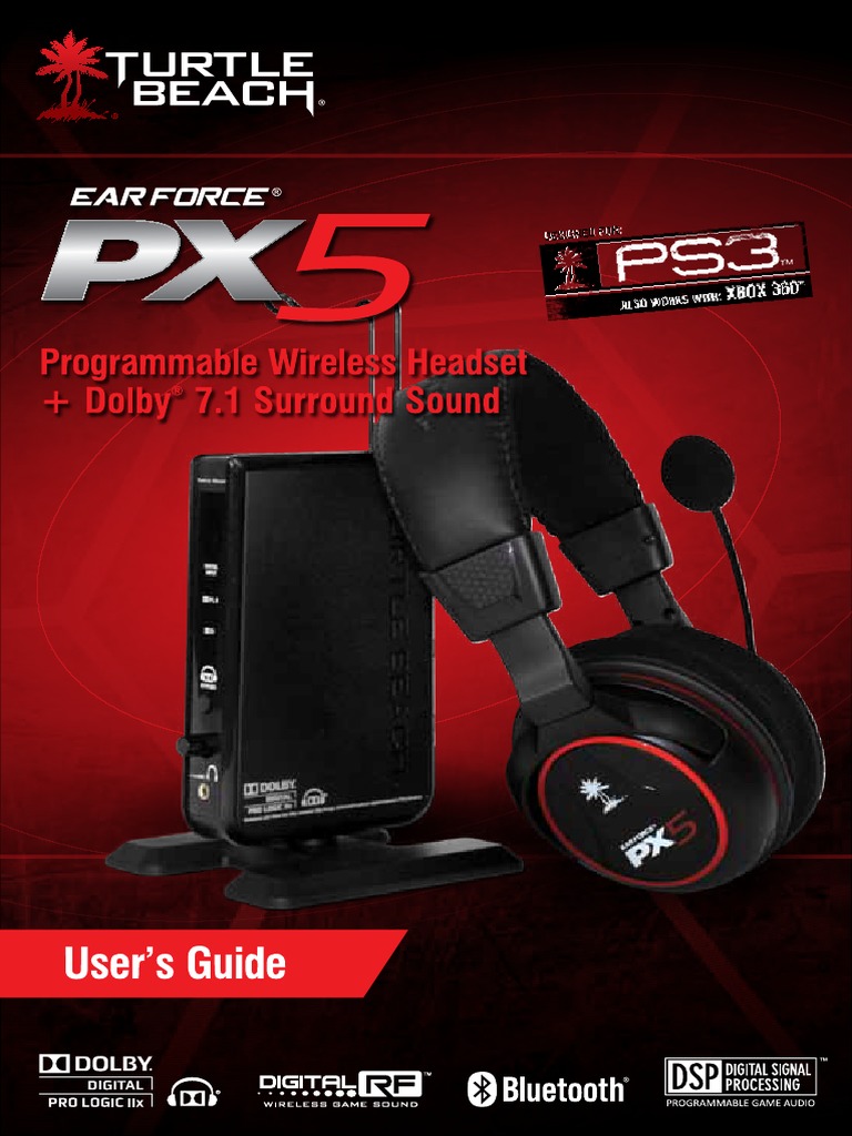 PX5_UserGuide | Headphones | Bluetooth