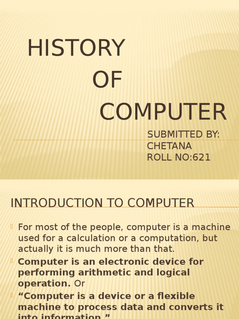 History and Generations of Computers | PDF | Integrated Circuit ...