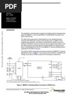 AN1010 MC68HC11 EEPROM Programming From A Personal Computer PDF