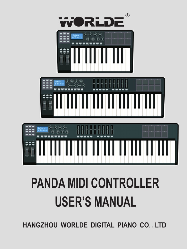 Panda25!49!61user Manual | PDF | Usb | Synthesizer
