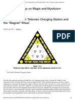 Using Wealth Talisman Charging Station