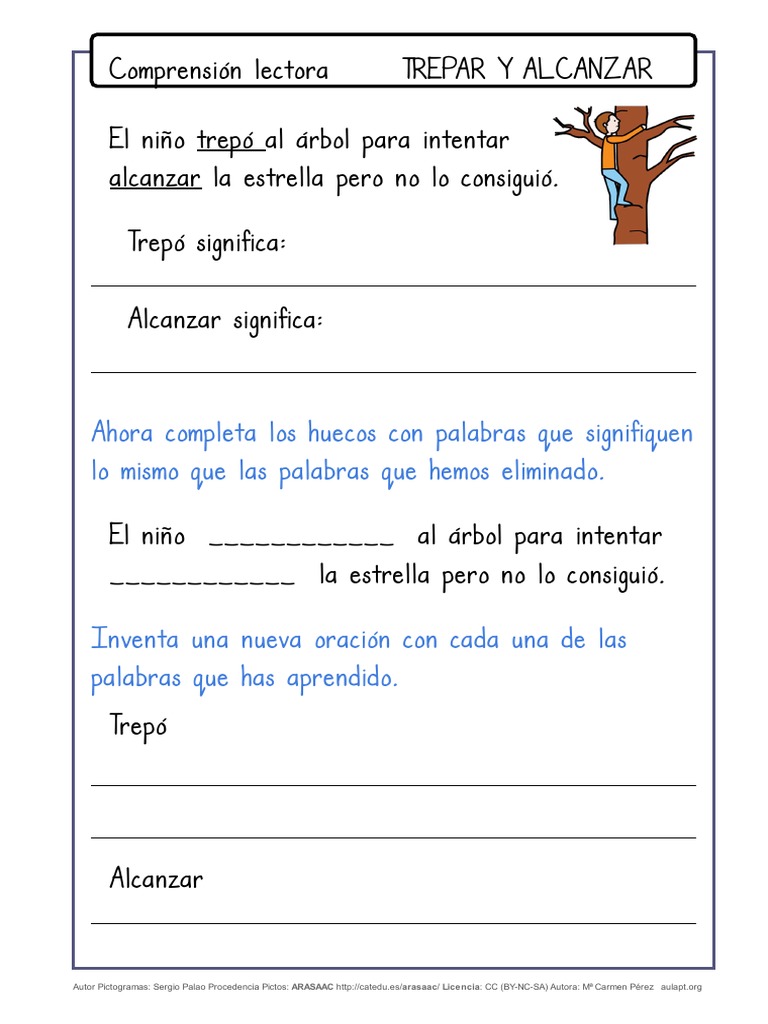 Comprensión Nuevo Vocabulario Por Claves de Contexto PDF PDF Ocio