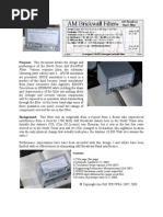 Download AM Broadcast Band BCB Brickwall Filter 160M - 10M pass Design and Performance by Jim SN34925080 doc pdf