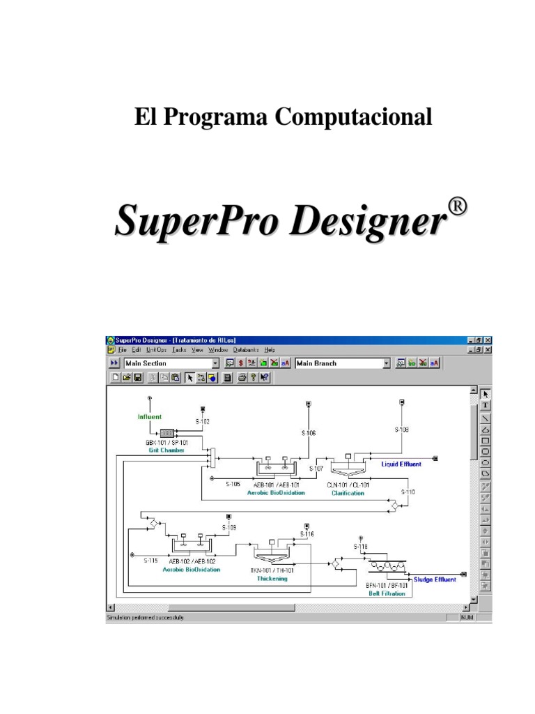 Manual SuperPro | PDF | Reactor Quimico | Evaporación