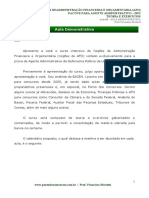 PDF Agente Administrativo Nocoes de Administracao Financeira e Orcamentaria Aula 00
