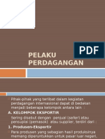 Pelaku Perdagangan