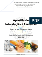 Apostila - Introdução à Farmácia - UNIPAC - 2014