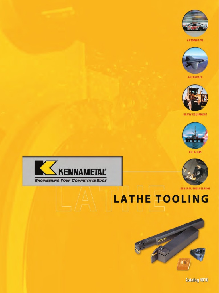 Catalog 4010 Kennametal Machining Steel