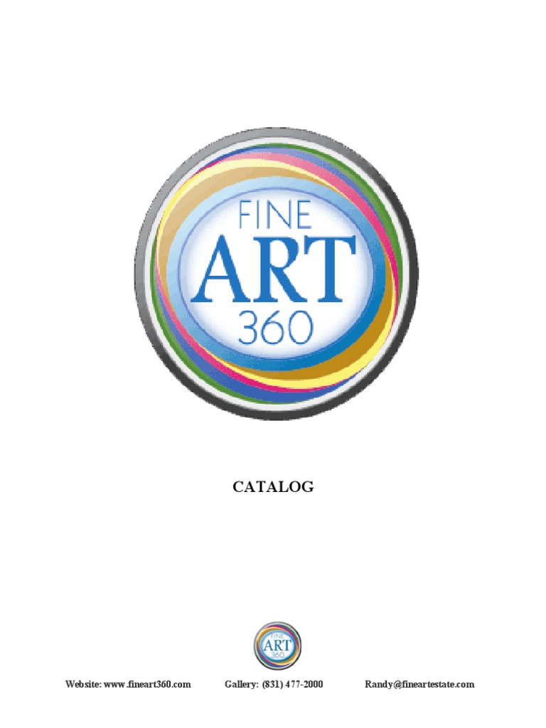 Fine Art Estate 2017 Catalog PDF Art Media Paintings