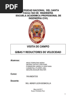 Informe Reductores de Velocidad Pavimentos