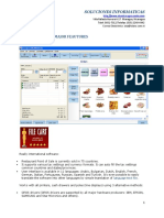 Restaurant Pos - Major Feautures: Soluciones Informaticas