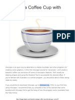 Creating A Coffee Cup With Inkscape
