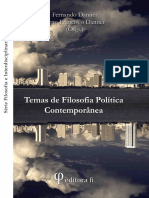 Temas de Filosofia Política Contemporânea - Fernando Danner