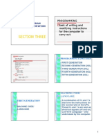 Section Three: Program Implementation