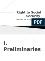 Right To Social Security Distura