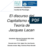 El Discurso Del Capitalismo en La Teoría de Jacques Lacan