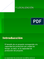 Cap 4 Tamano y Localizacion Del Proyecto