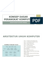 Pertemuan 1 Dan 2 Konsep Dasar Perangkat Komputer