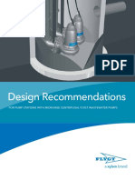 Design Recommendations for Pump Stations With Midrange Centrifugal Flygt Wastewater Pumps